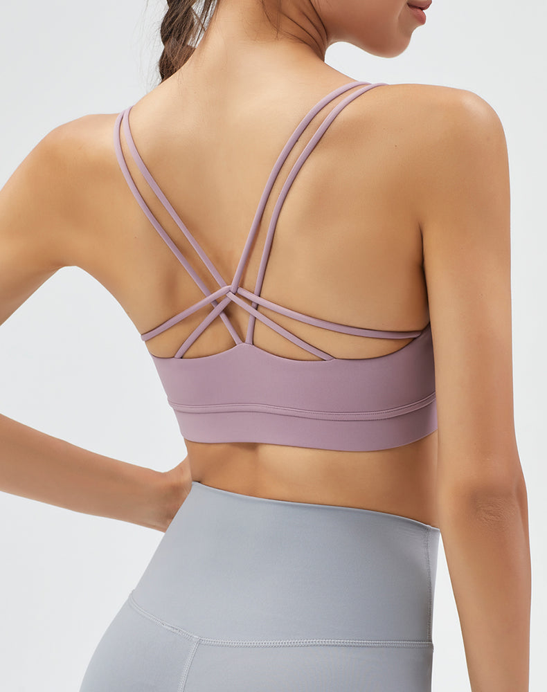 Five-Strap Yoga Bra