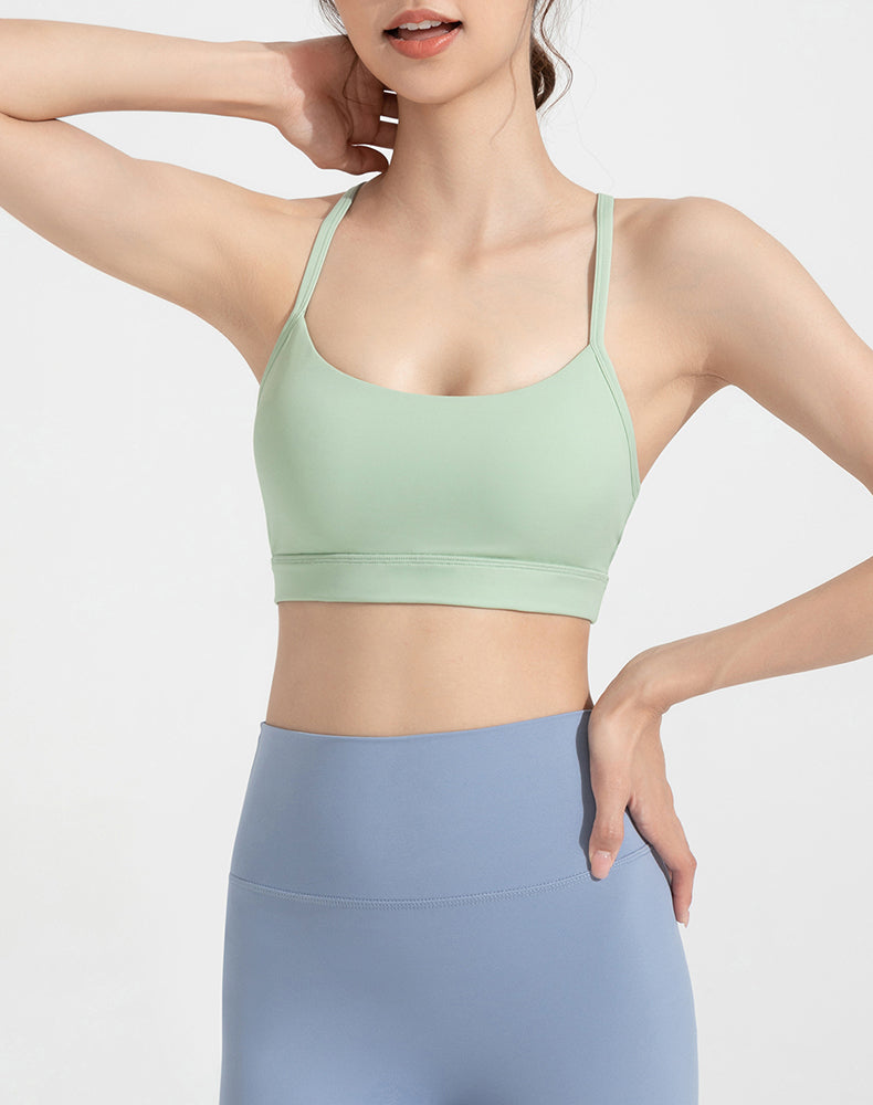 Y-Back Yoga Bra