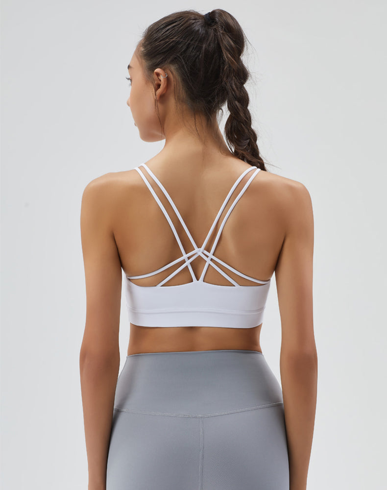 Five-Strap Yoga Bra