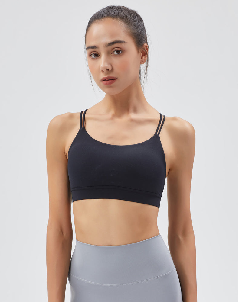 Five-Strap Yoga Bra