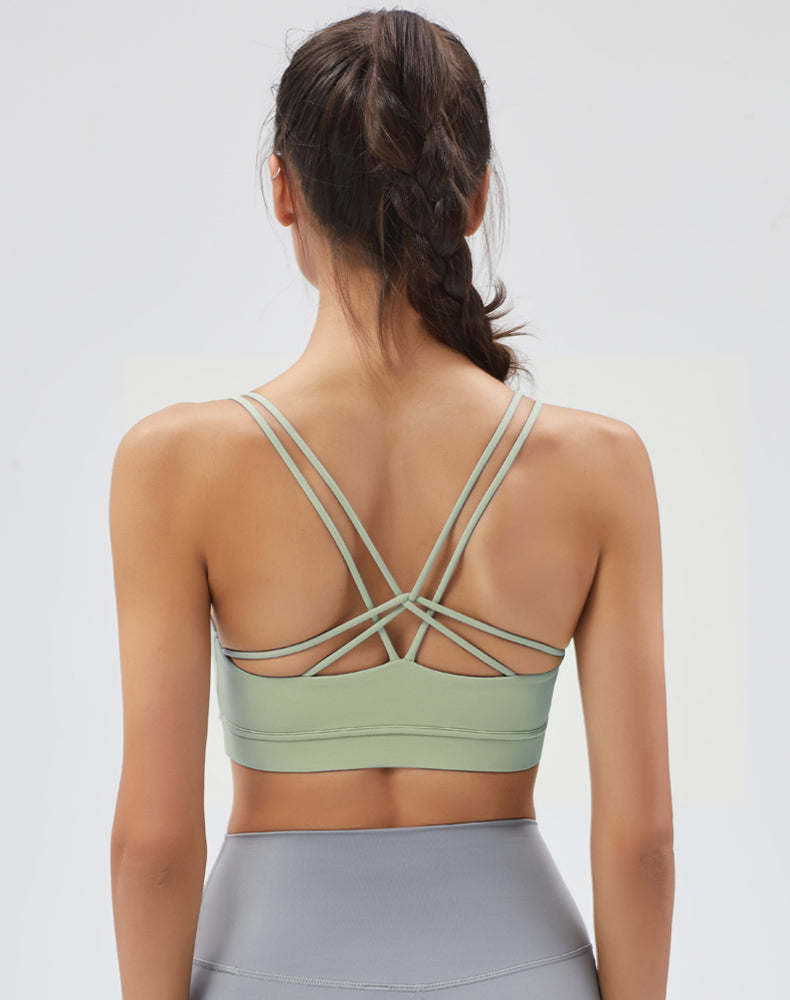 Five-Strap Yoga Bra