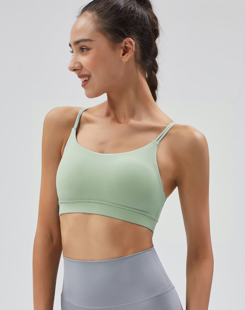 Five-Strap Yoga Bra