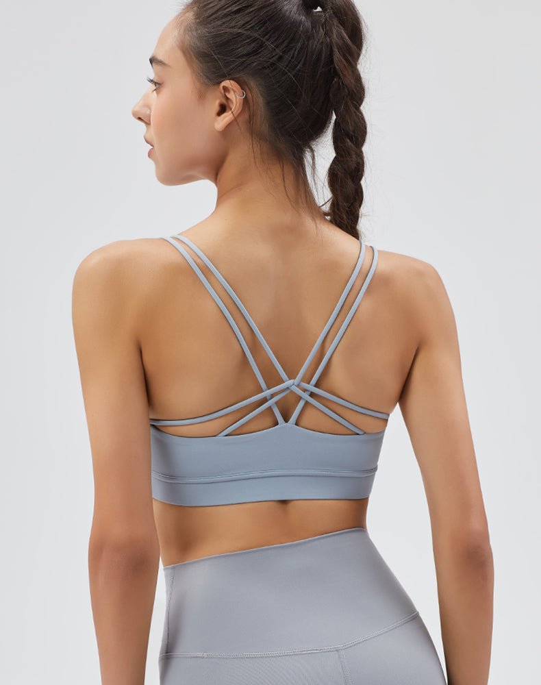 Five-Strap Yoga Bra