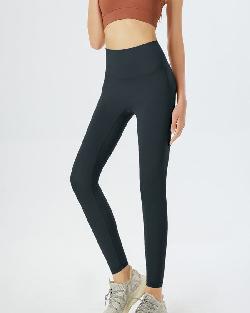 Lycra Seamless Crotch Yoga Pants