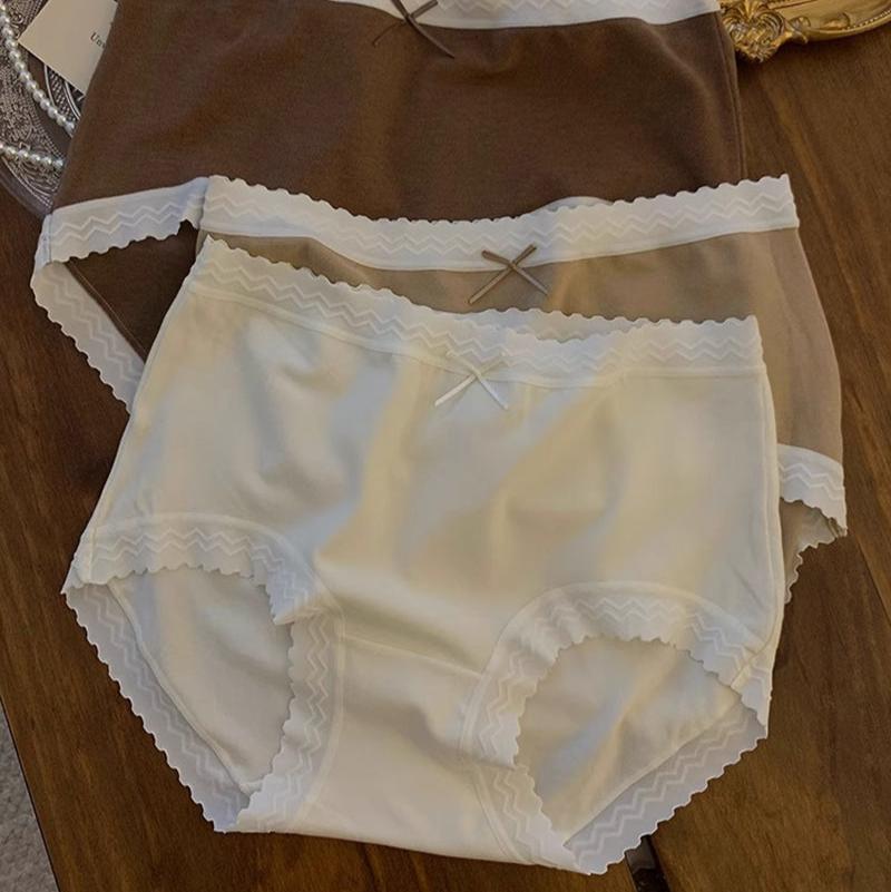 Imitation Cashmere Lace Briefs