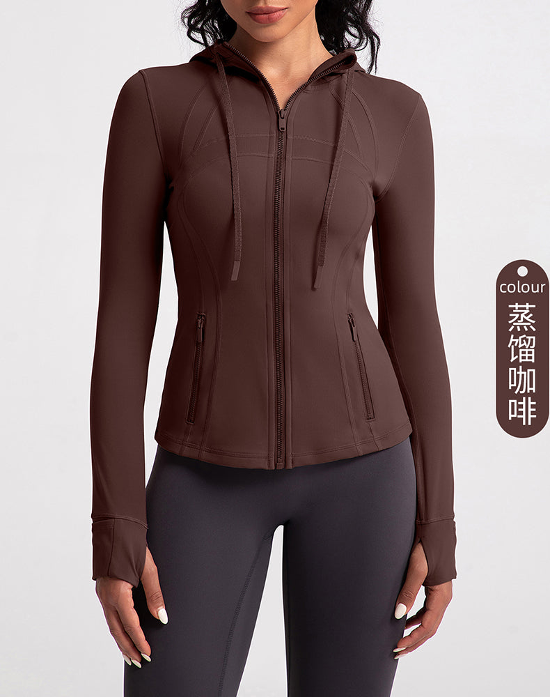 Hooded Yoga Jacket