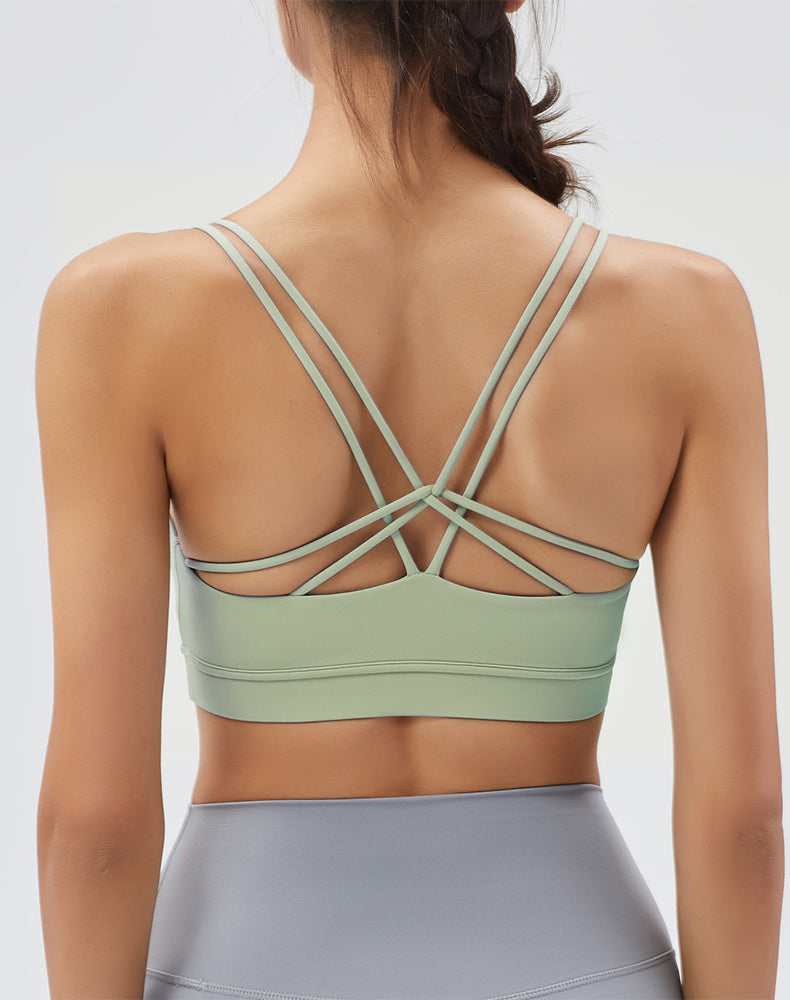 Five-Strap Yoga Bra