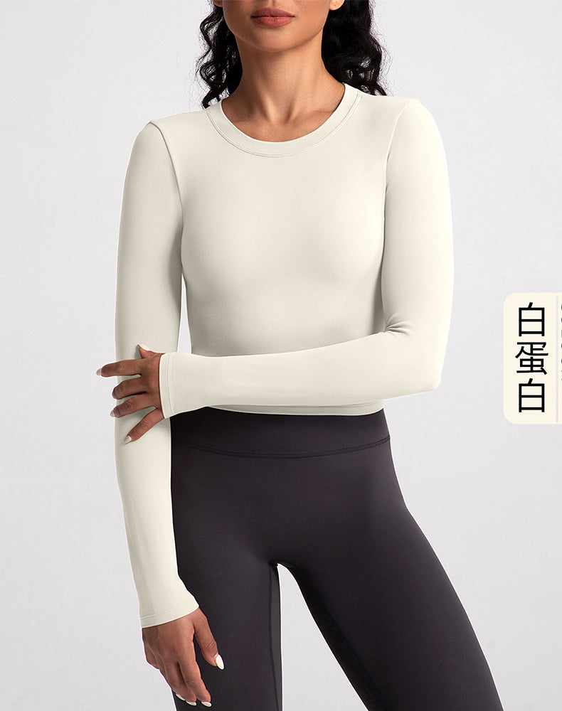 Open Back Long Sleeve Yoga Top