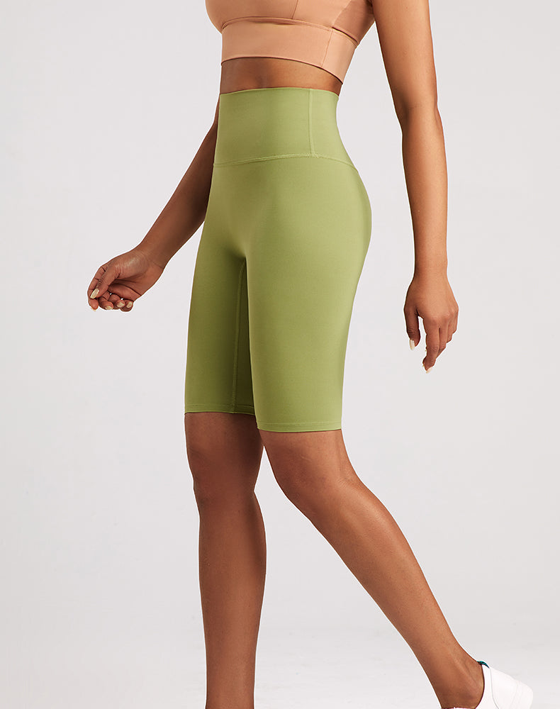 High-Waisted Butt-lifting Tummy Control Yoga Shorts