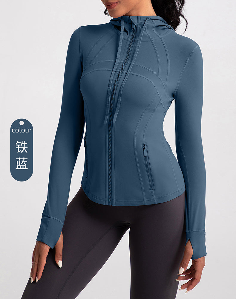 Hooded Yoga Jacket