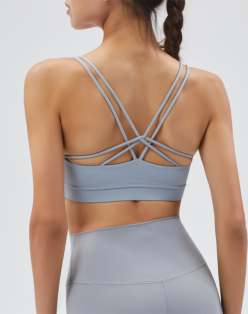 Five-Strap Yoga Bra