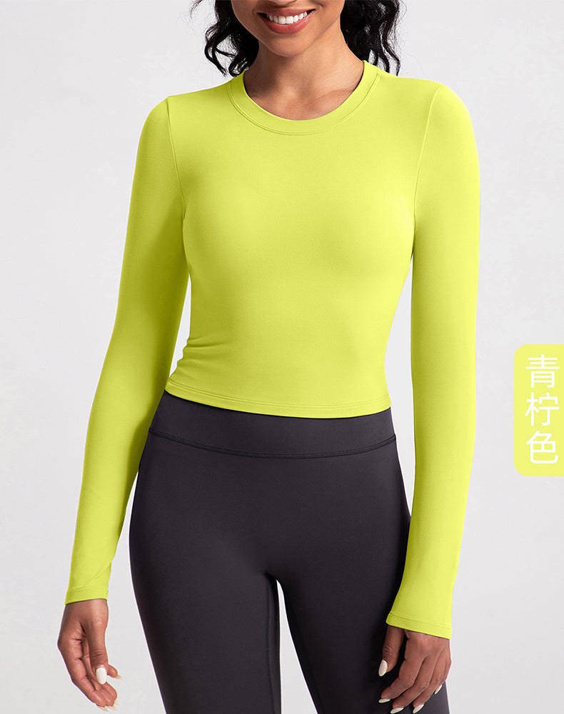 Open Back Long Sleeve Yoga Top