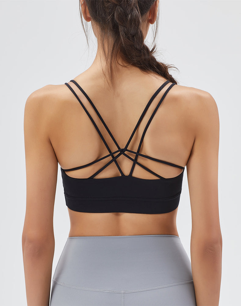 Five-Strap Yoga Bra