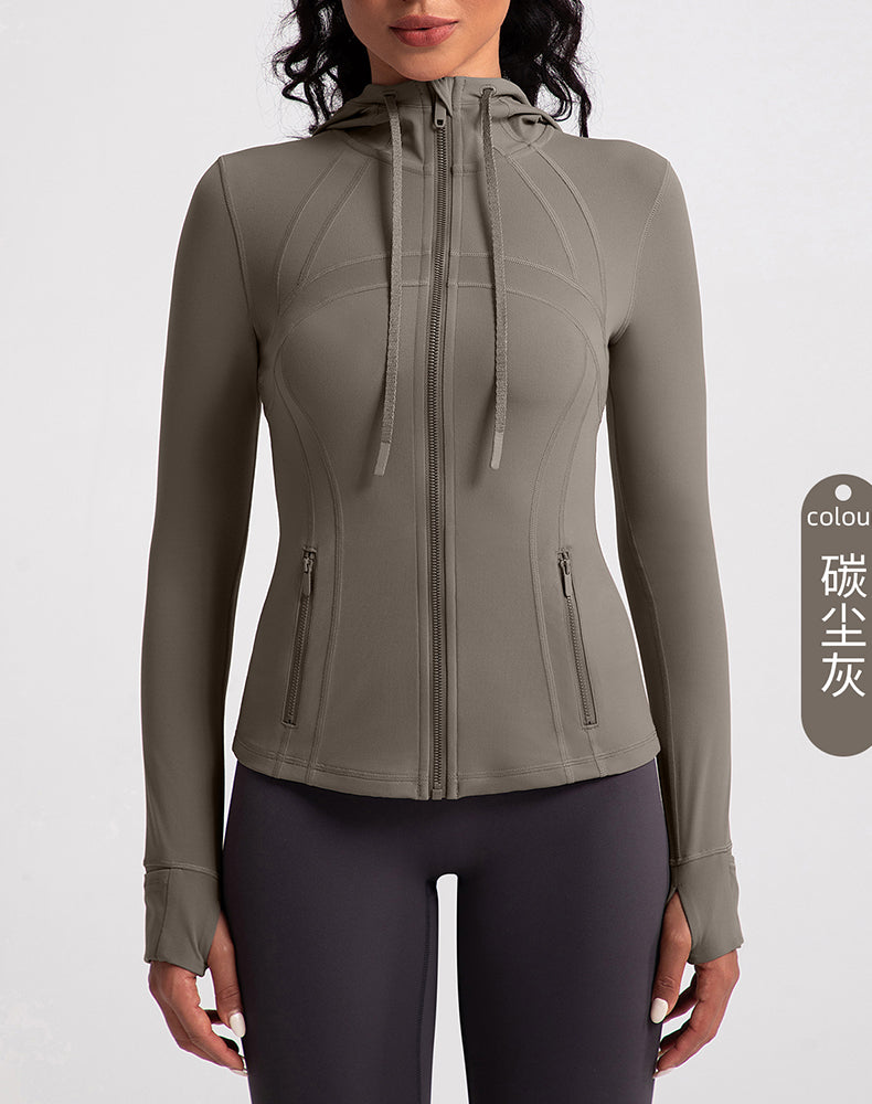 Hooded Yoga Jacket