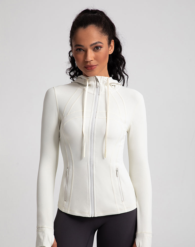 Hooded Yoga Jacket