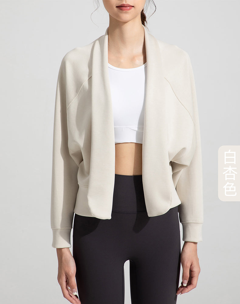 Shawl Collar Long Sleeve Jacket