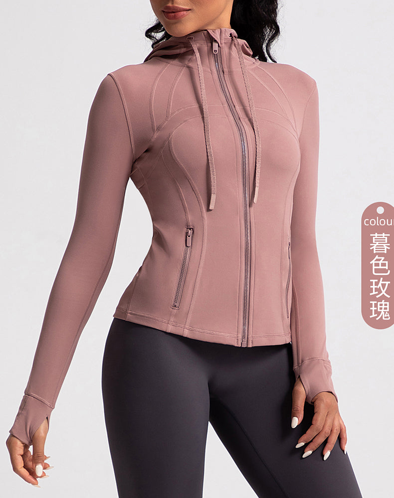 Hooded Yoga Jacket