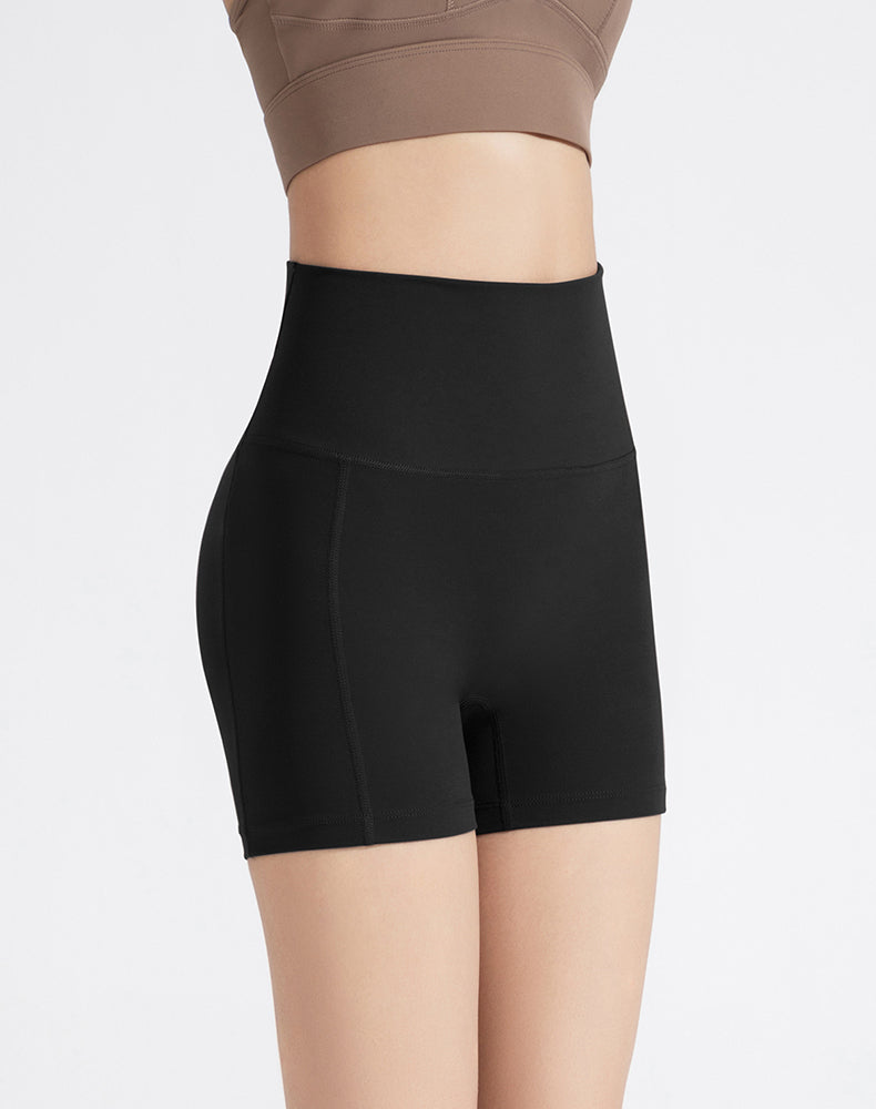 Seamless Crotch Tummy ControlYoga Shorts