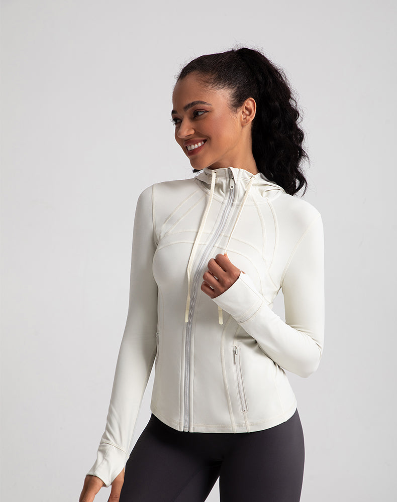 Hooded Yoga Jacket