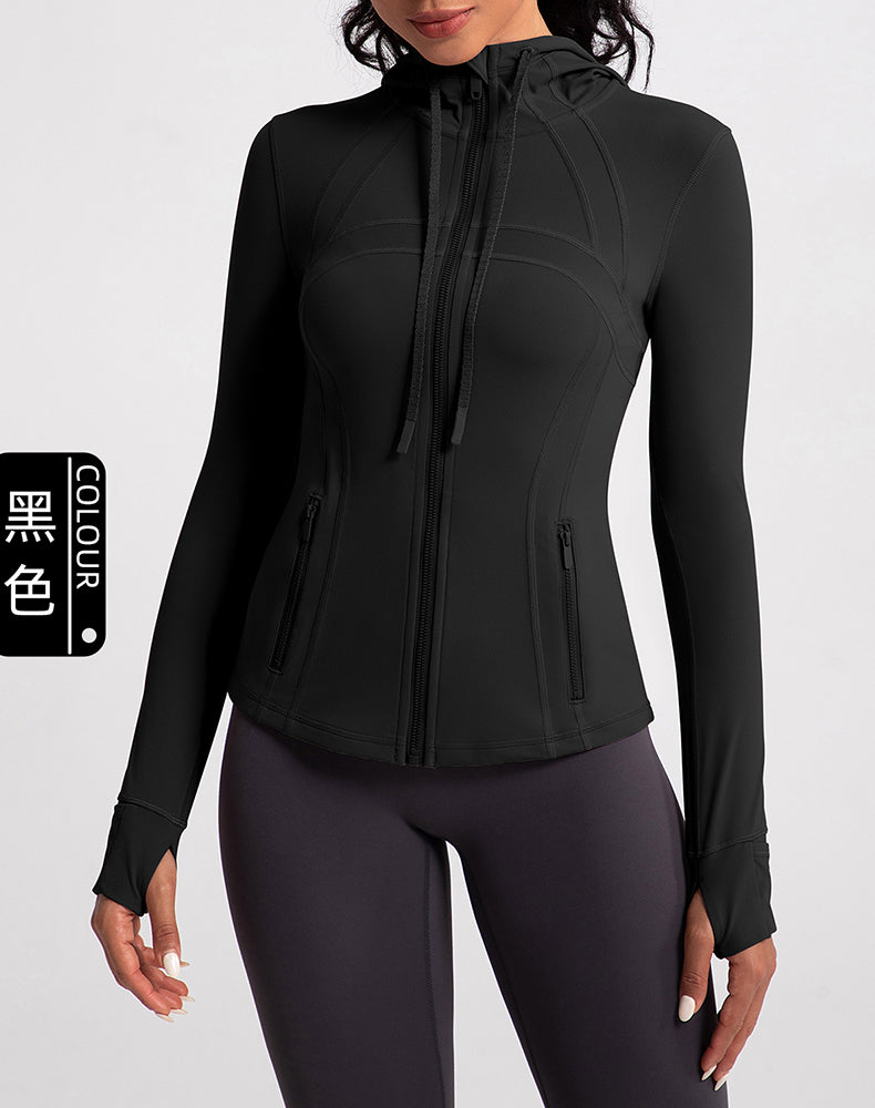 Hooded Yoga Jacket