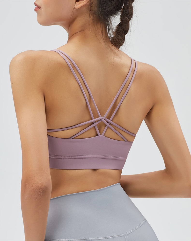 Five-Strap Yoga Bra