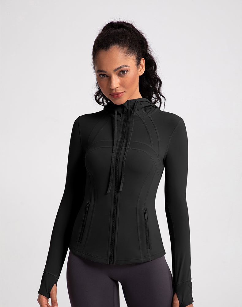 Hooded Yoga Jacket