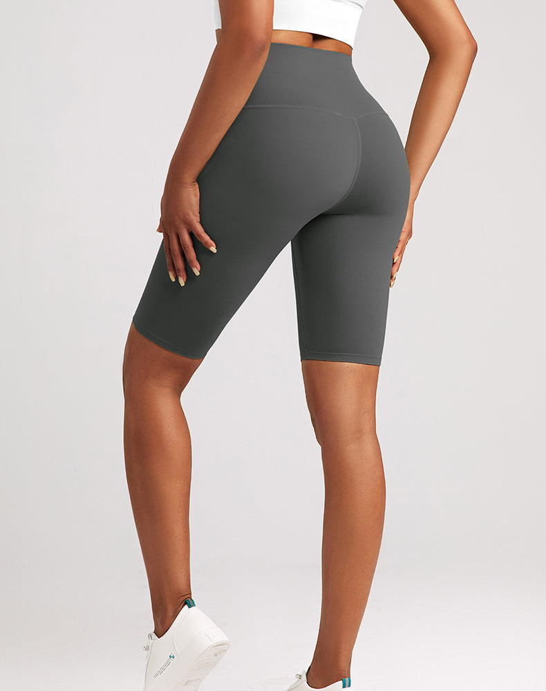 High-Waisted Butt-lifting Tummy Control Yoga Shorts