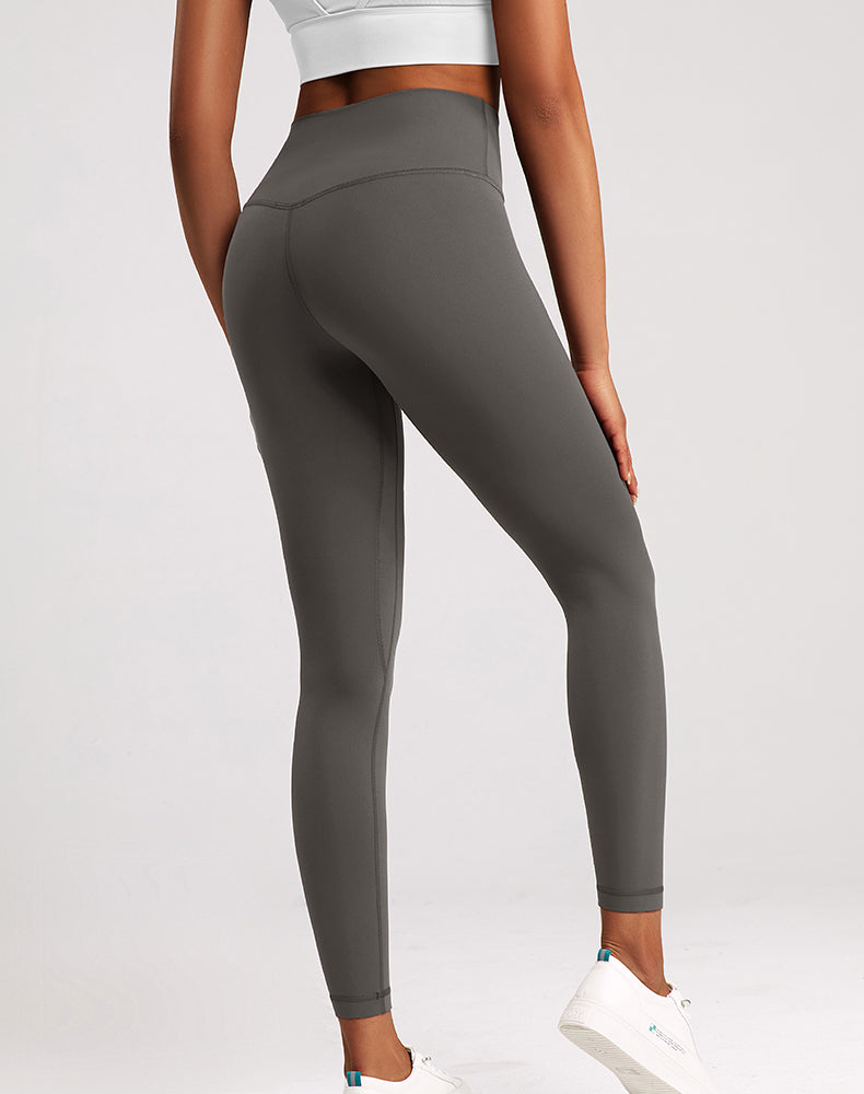 Lycra Wide-Waisted Compression Yoga Pants