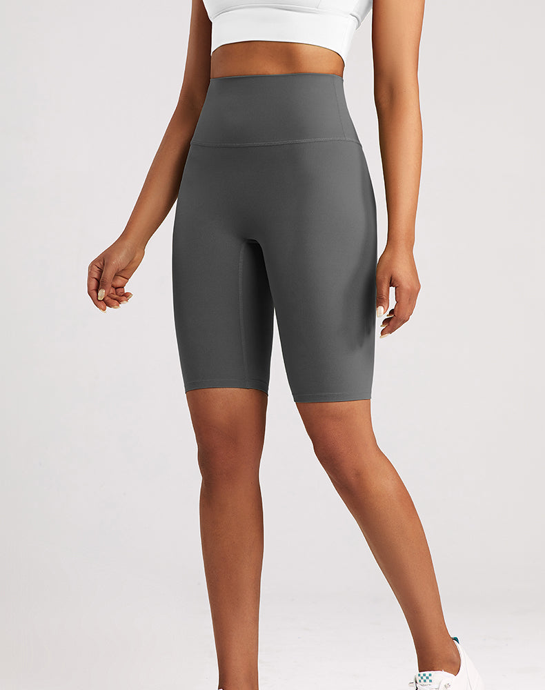 High-Waisted Butt-lifting Tummy Control Yoga Shorts