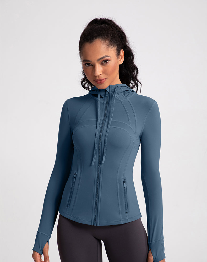 Hooded Yoga Jacket