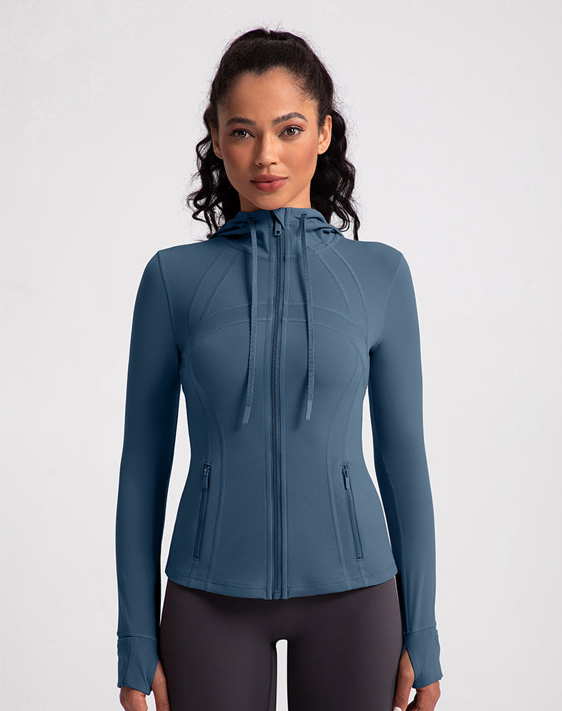 Hooded Yoga Jacket