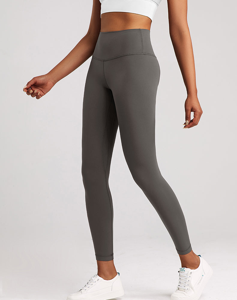 Lycra Wide-Waisted Compression Yoga Pants