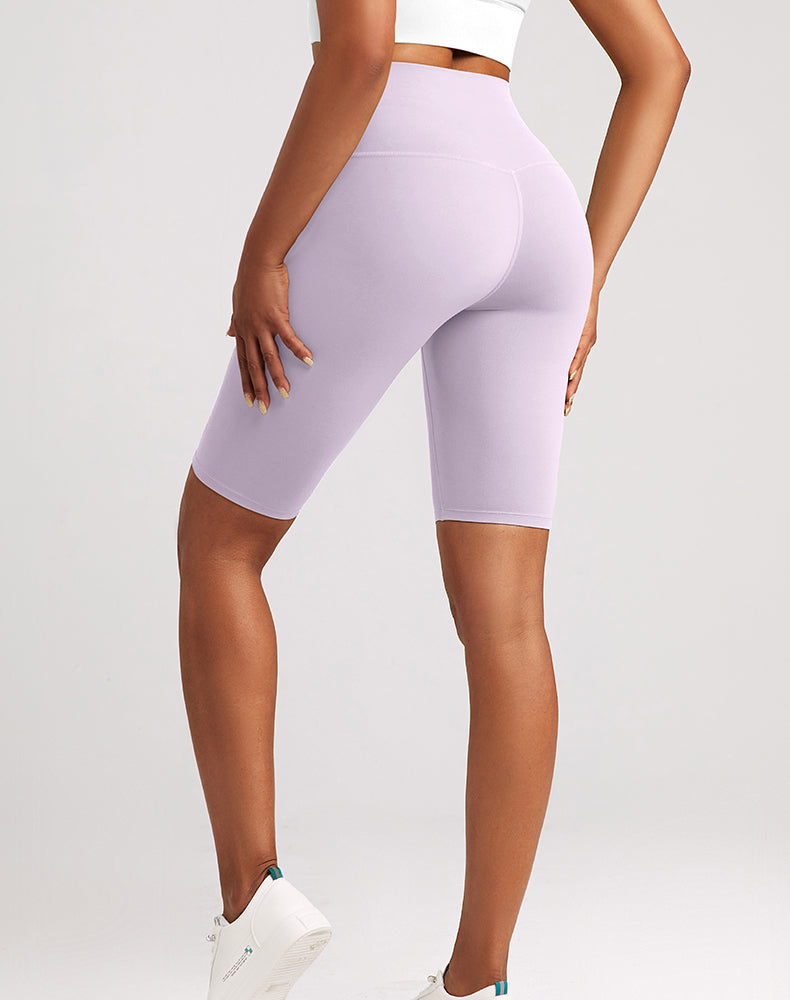 High-Waisted Butt-lifting Tummy Control Yoga Shorts