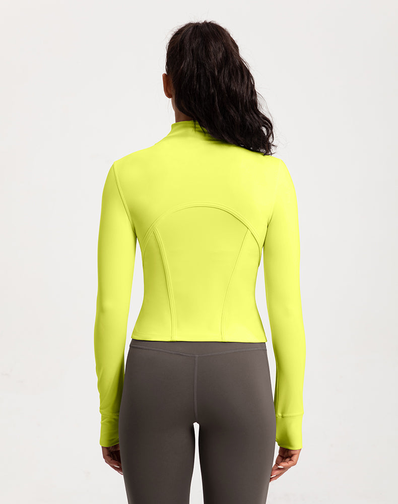 Stand Collar Yoga Jacket