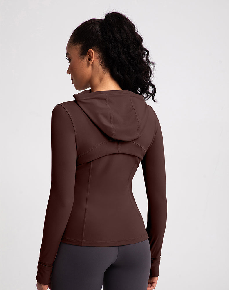 Hooded Yoga Jacket