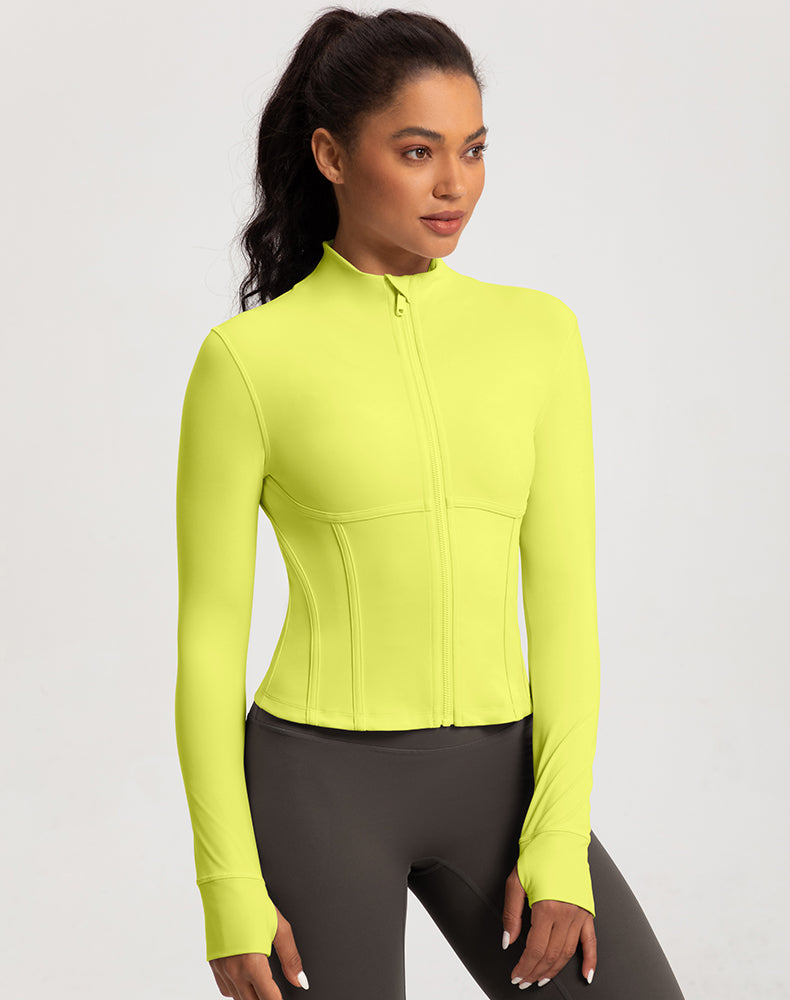 Stand Collar Yoga Jacket