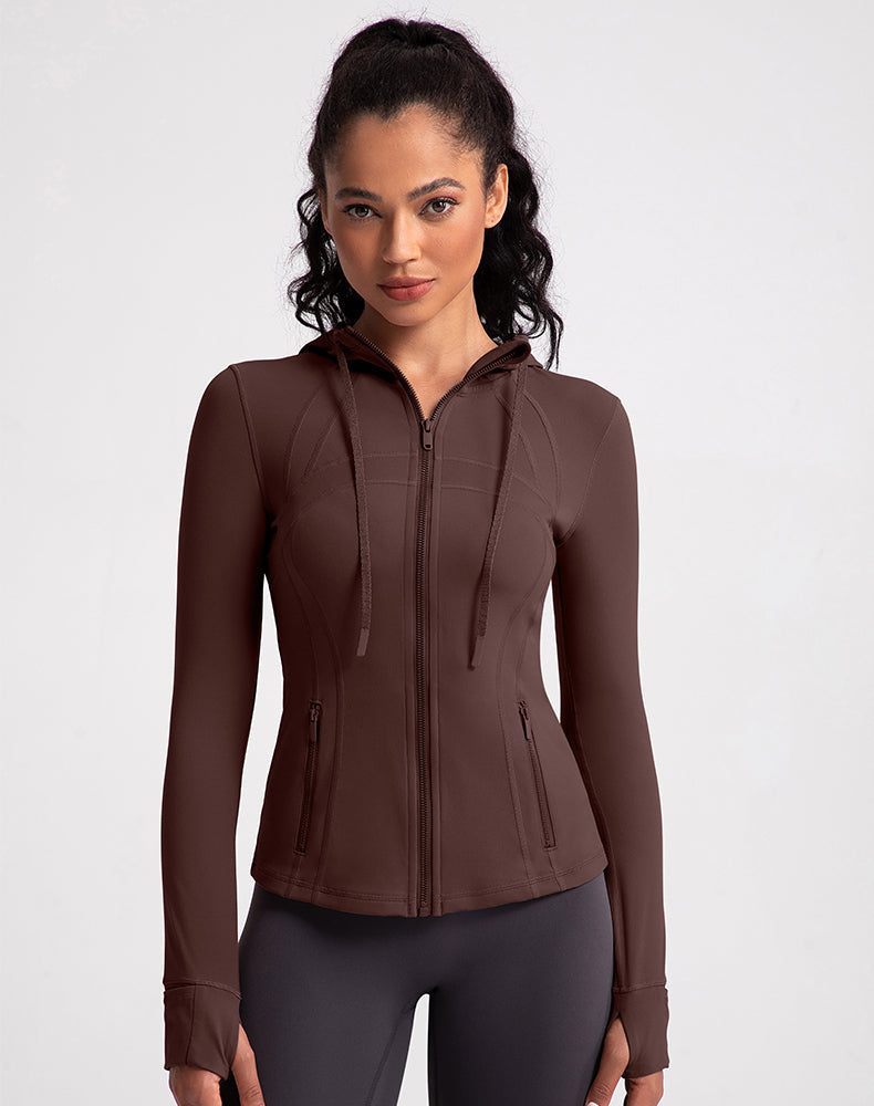 Hooded Yoga Jacket