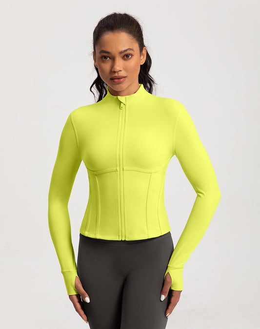 Stand Collar Yoga Jacket