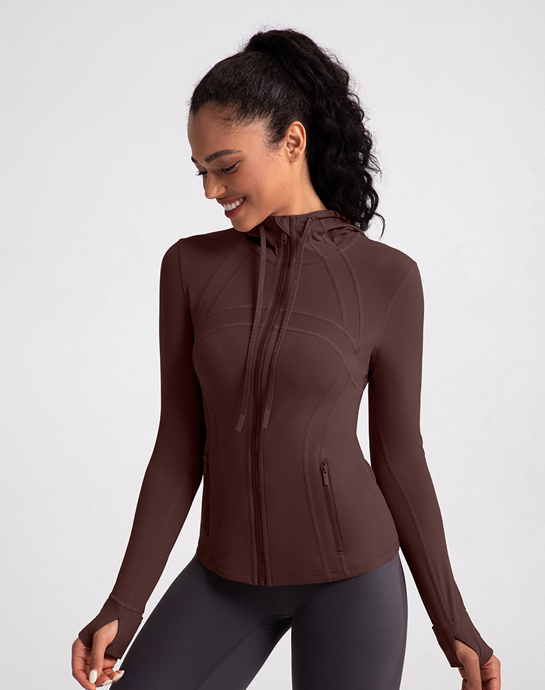 Hooded Yoga Jacket