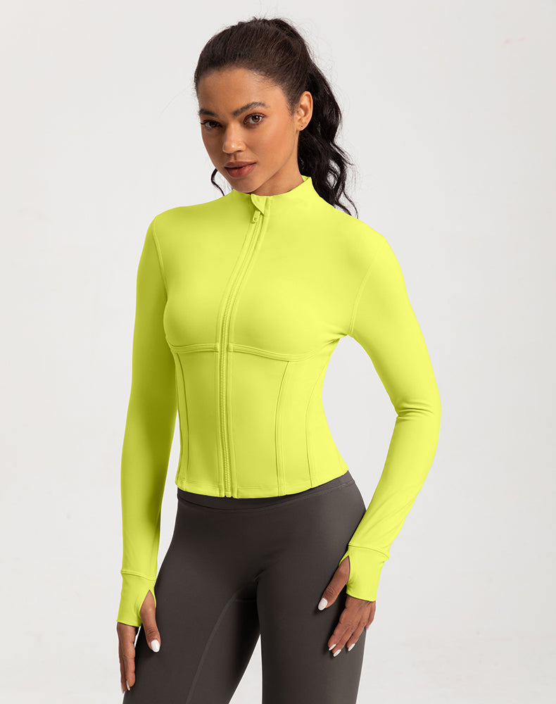 Stand Collar Yoga Jacket