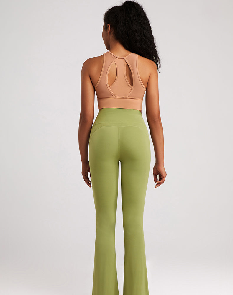 High-Waisted Flare Yoga Pants