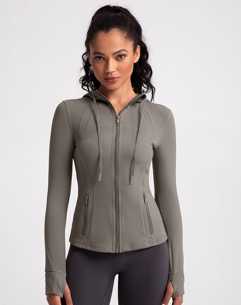 Hooded Yoga Jacket