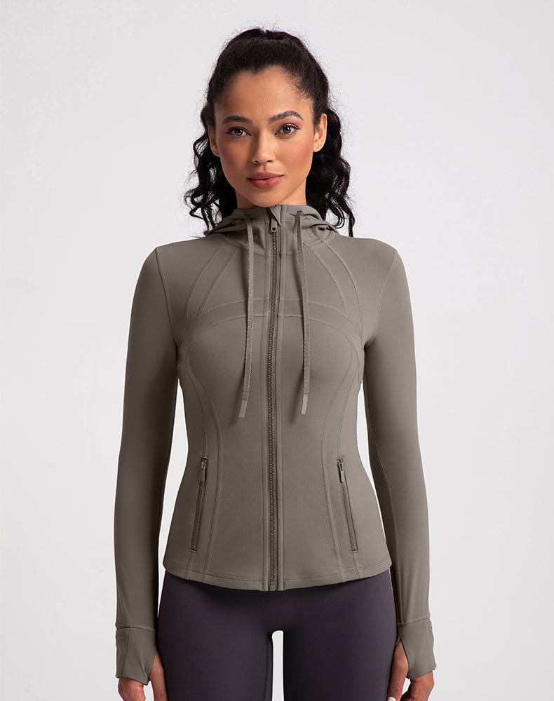 Hooded Yoga Jacket