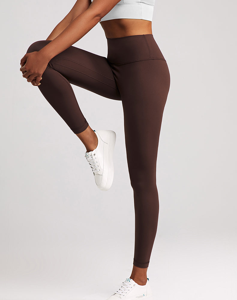 Lycra Wide-Waisted Compression Yoga Pants