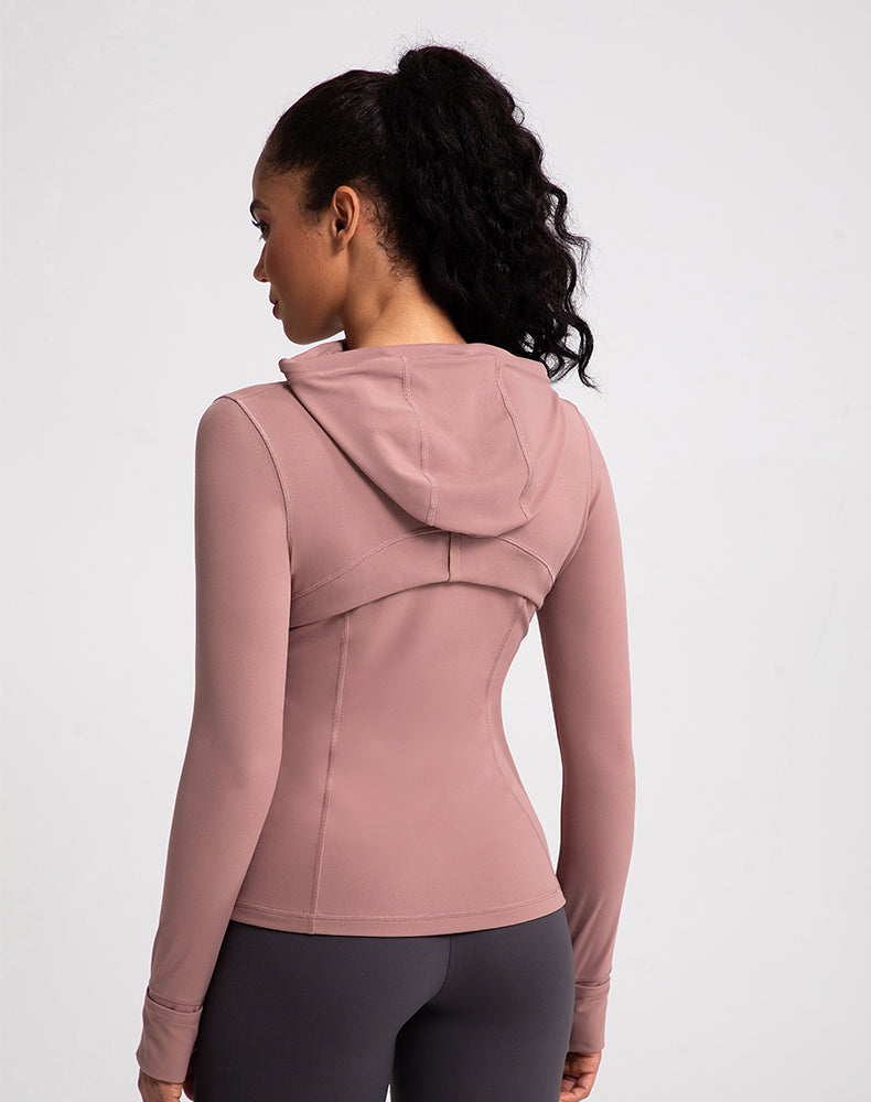 Hooded Yoga Jacket