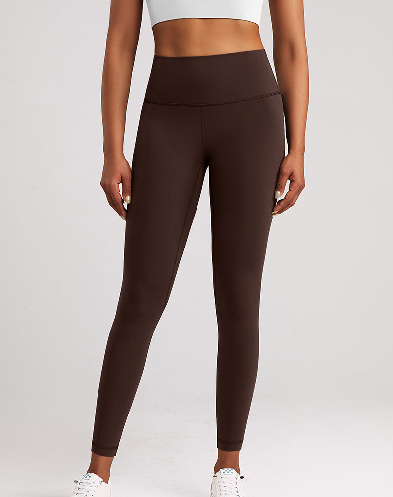 Lycra Wide-Waisted Compression Yoga Pants