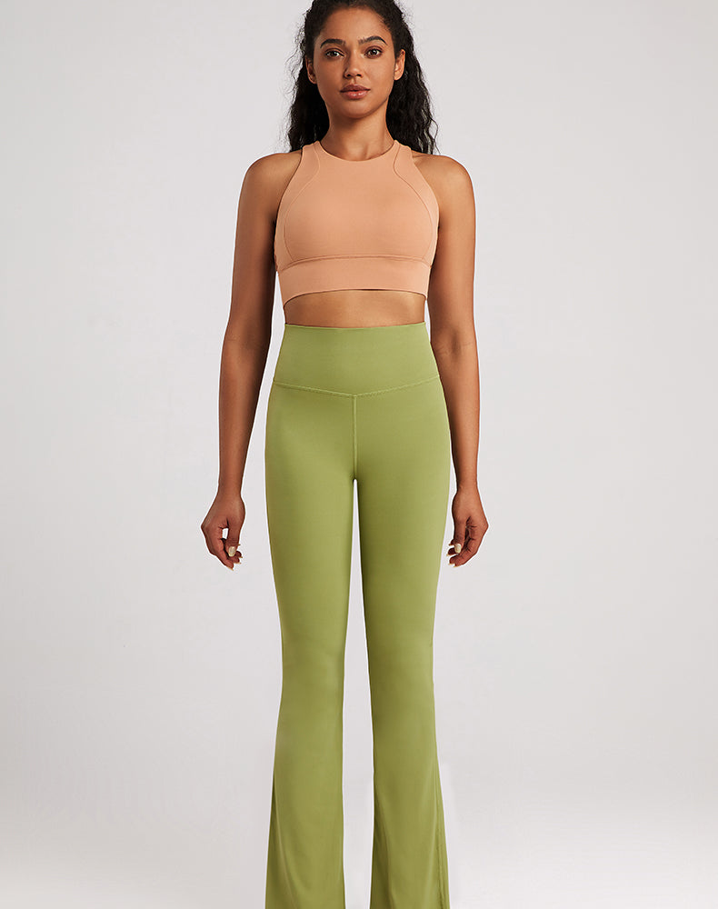 High-Waisted Flare Yoga Pants