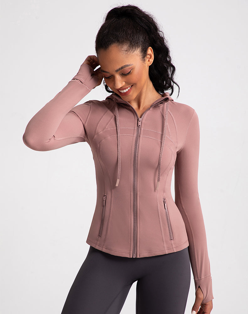 Hooded Yoga Jacket