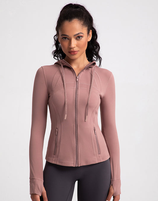 Hooded Yoga Jacket