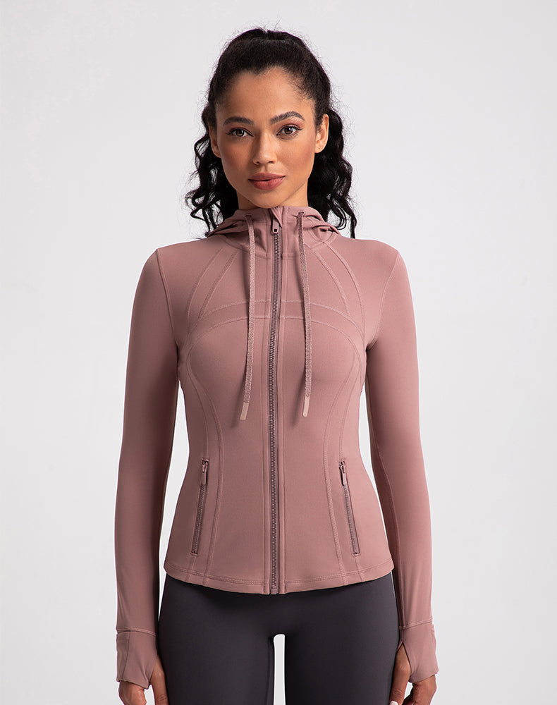 Hooded Yoga Jacket